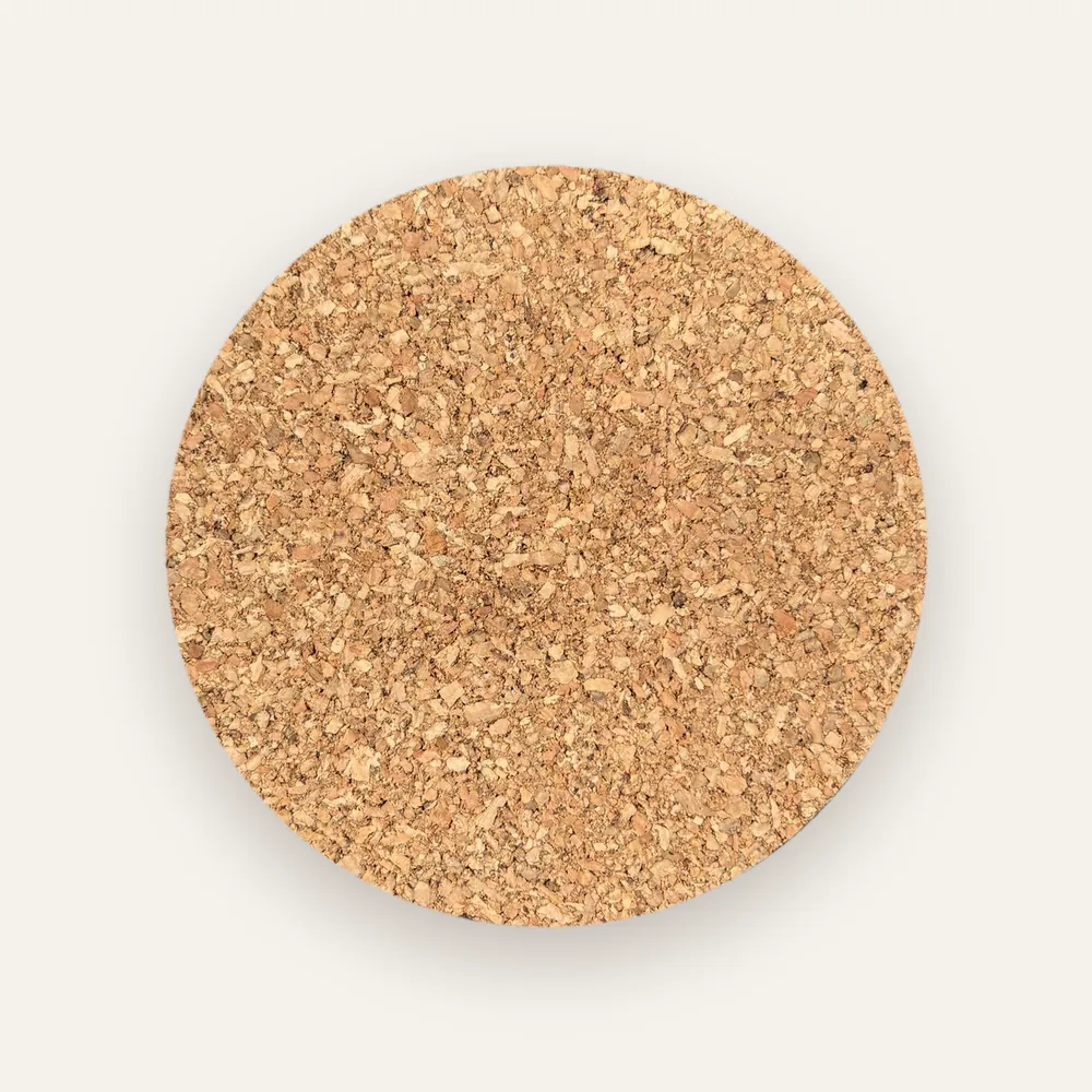 Cork coasters
