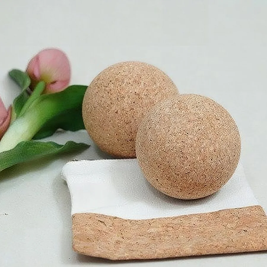 Yoga Massage Ball: natural cork massage for yoga and wellness