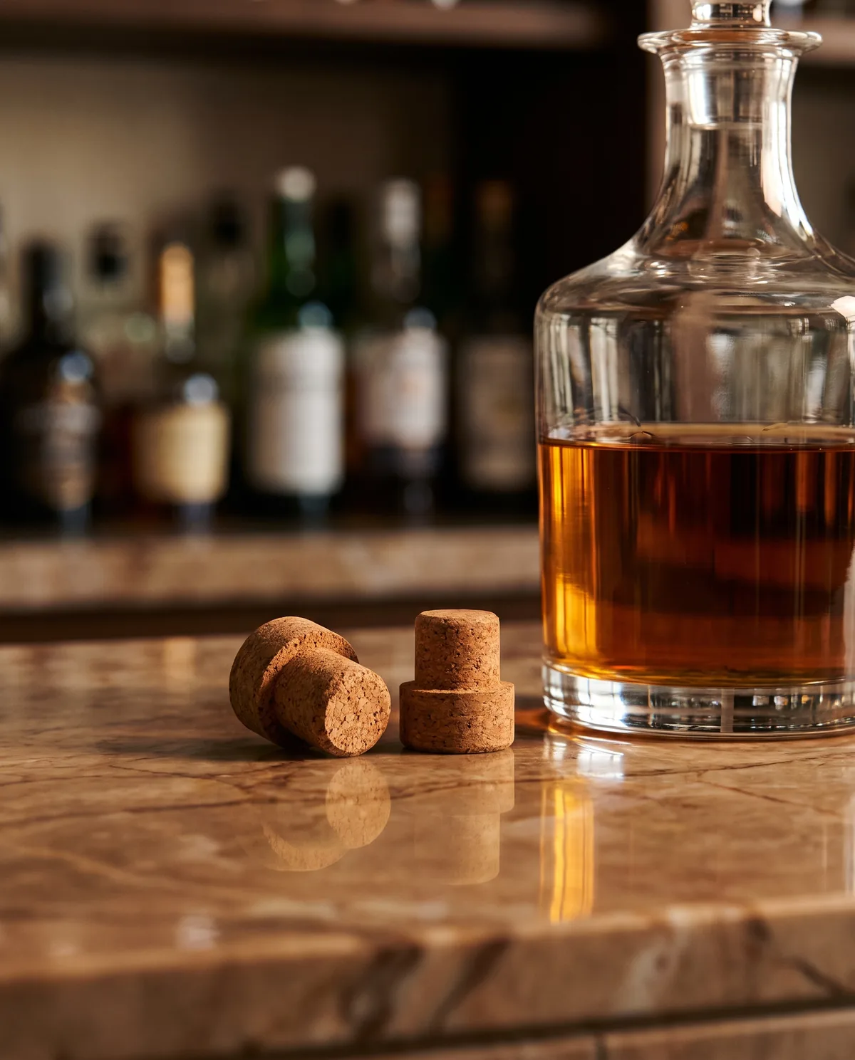 Cork T-Shaped Stopper — cork t-shaped & decorative in use