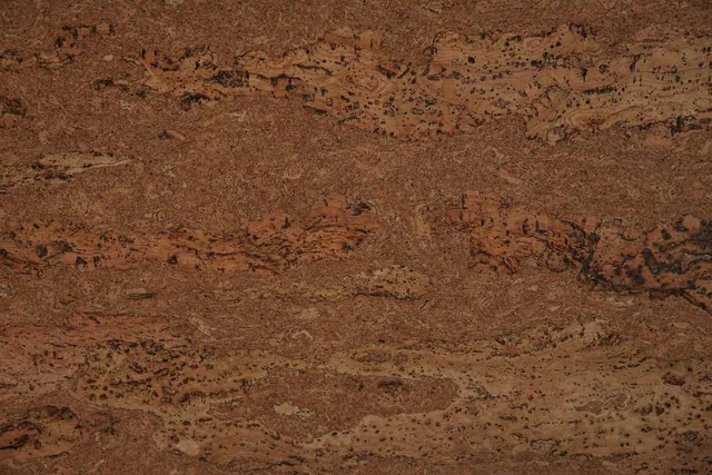 Smoked Copper cork wall panel swatch