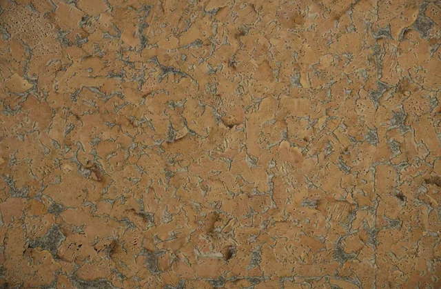 Golden Quarry cork wall panel swatch